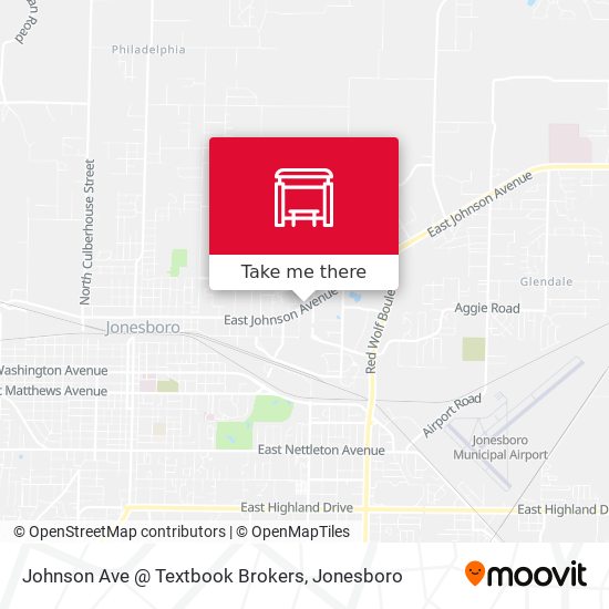 Johnson Ave @ Textbook Brokers map