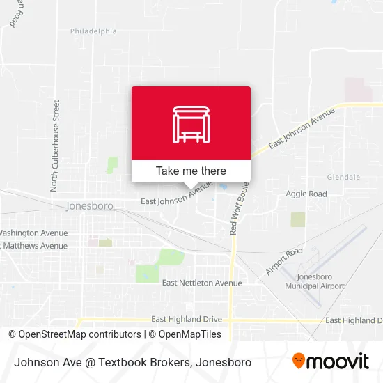 Johnson Ave @ Textbook Brokers map