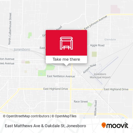 Mapa de East Matthews Ave & Oakdale St