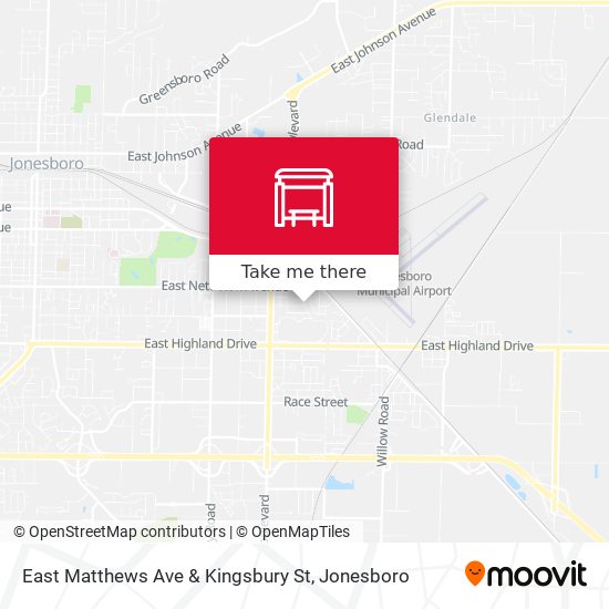 Mapa de East Matthews Ave & Kingsbury St