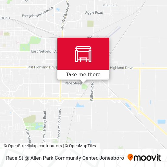 Mapa de Race St @ Allen Park Community Center