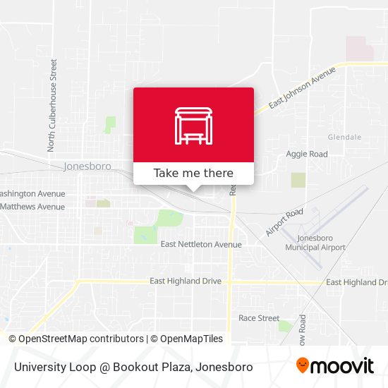 Mapa de University Loop @ Bookout Plaza