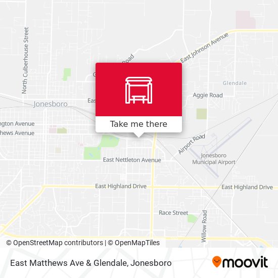 Mapa de East Matthews Ave & Glendale