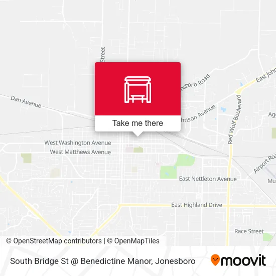 South Bridge St @ Benedictine Manor map