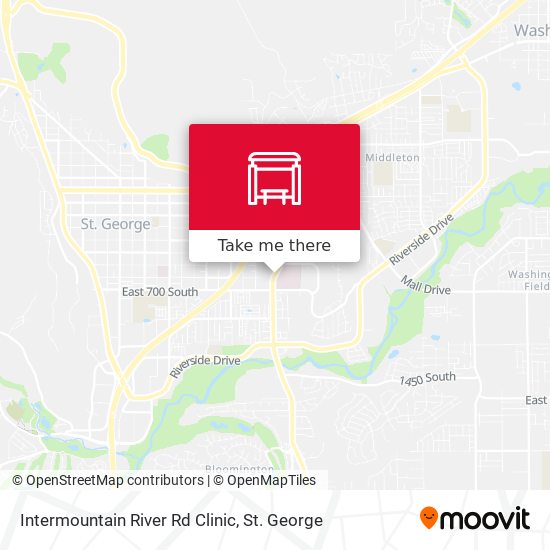 Intermountain River Rd Clinic map