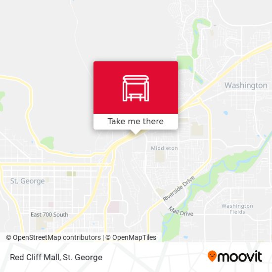 Red Cliff Mall map