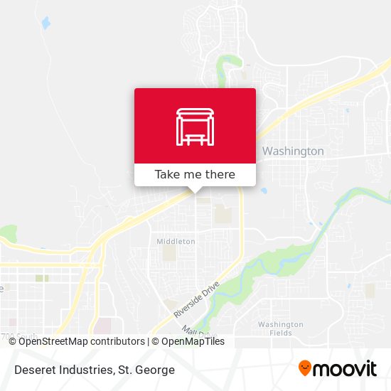 Mapa de Deseret Industries