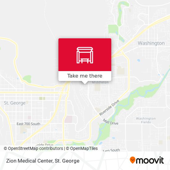 Zion Medical Center map