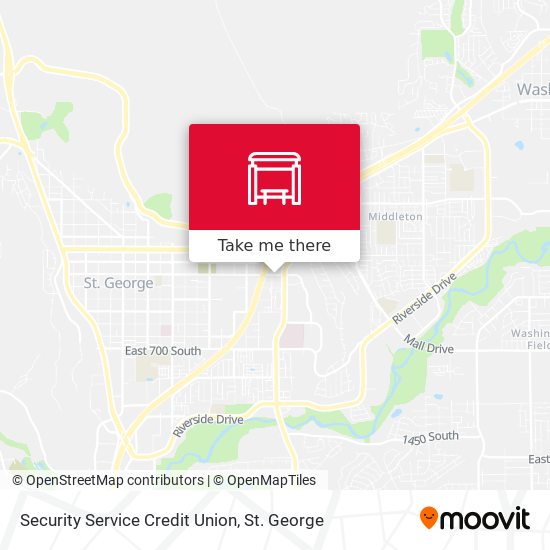 Security Service Credit Union map