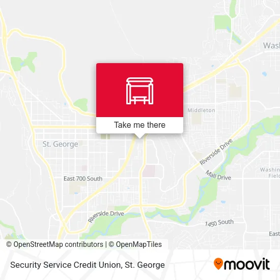 Security Service Credit Union map