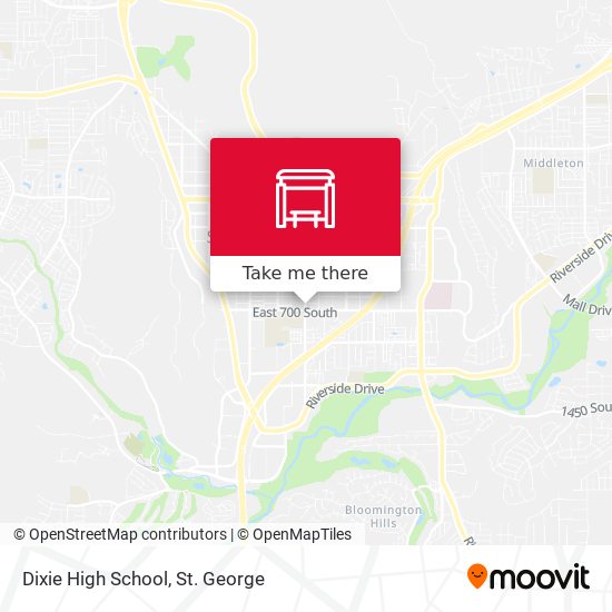 Dixie High School map