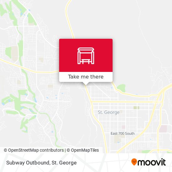Mapa de Subway Outbound