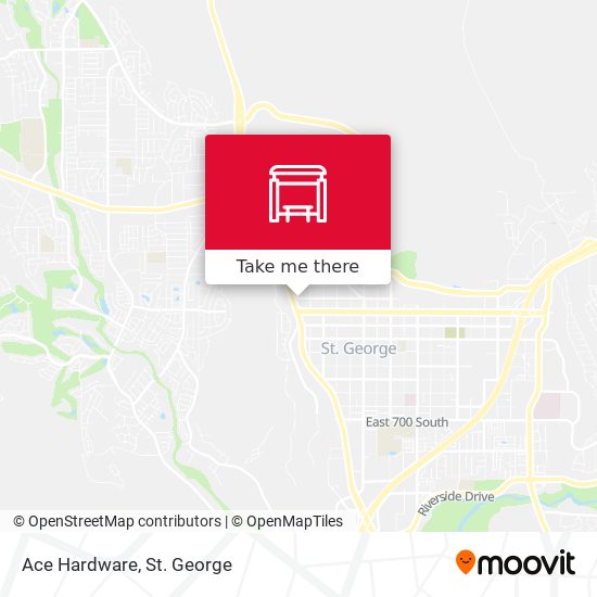 Ace Hardware map