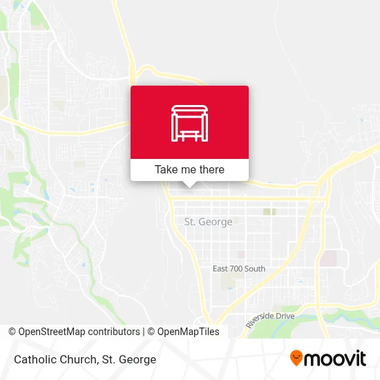 Catholic Church map