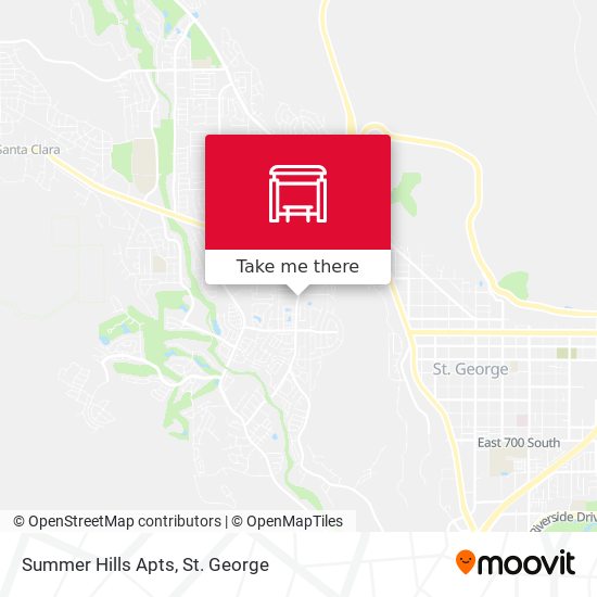 Summer Hills Apts map