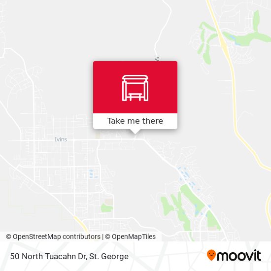 50 North Tuacahn Dr map