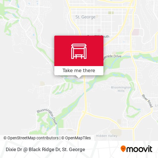 Mapa de Dixie Dr @ Black Ridge Dr