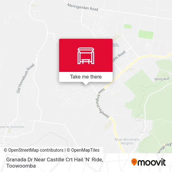 Granada Dr Near Castille Crt Hail 'N' Ride map
