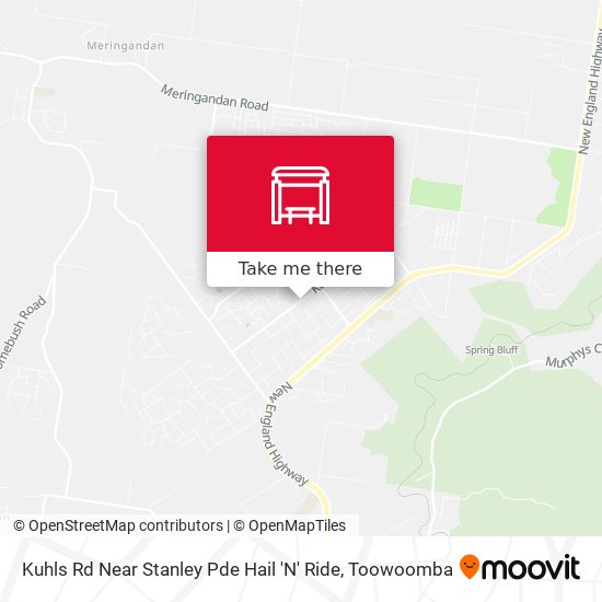 Kuhls Rd Near Stanley Pde Hail 'N' Ride map