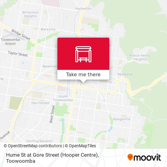 Hume St at Gore Street (Hooper Centre) map