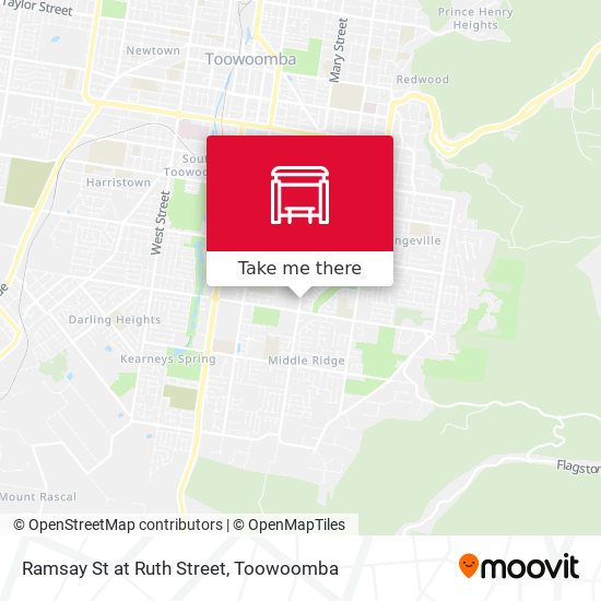 Ramsay St at Ruth Street map