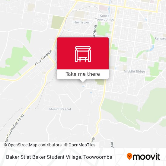 Baker St at Baker Student Village map