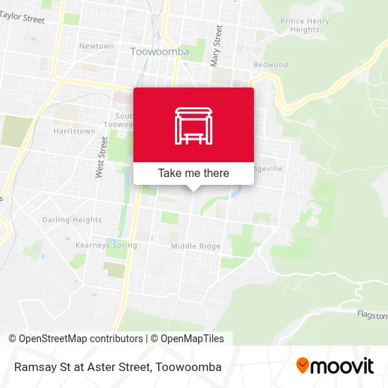 Mapa Ramsay St at Aster Street