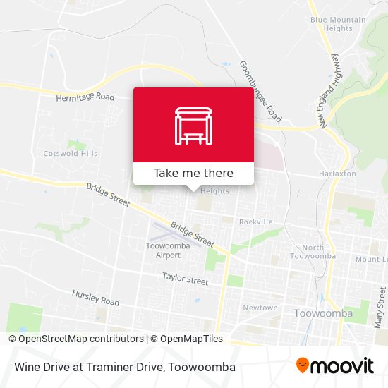 Wine Drive at Traminer Drive map