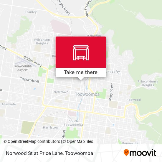 Norwood St at Price Lane map