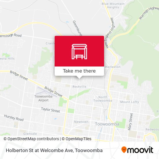 Holberton St at Welcombe Ave map