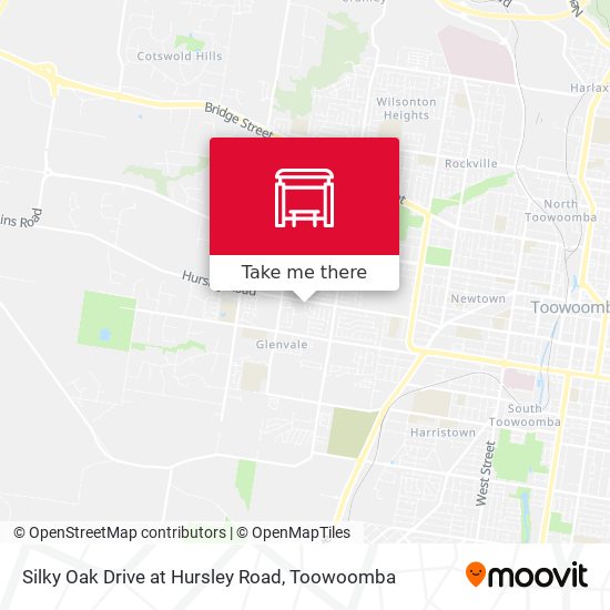 Silky Oak Drive at Hursley Road map