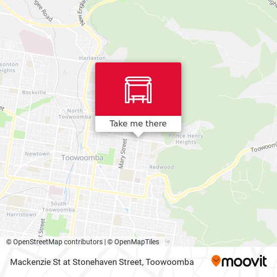 Mackenzie St at Stonehaven Street map