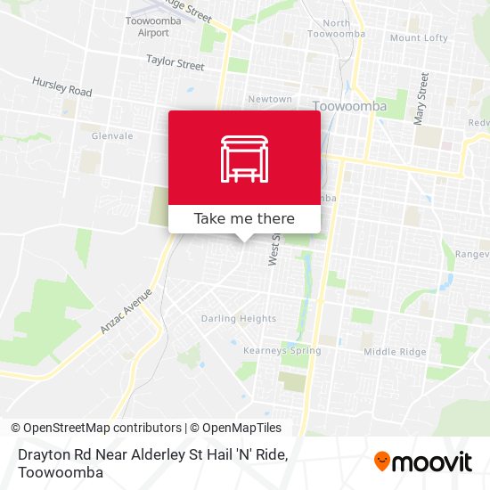 Drayton Rd Near Alderley St Hail 'N' Ride map