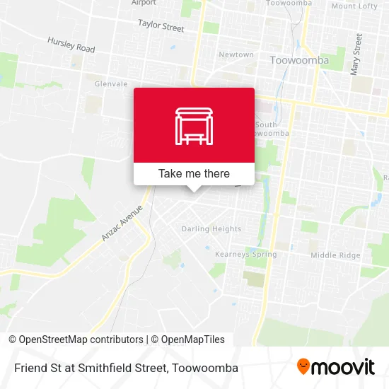 Friend St at Smithfield Street map