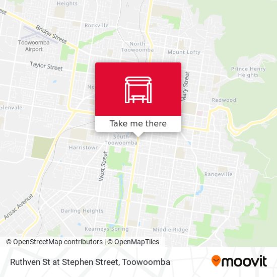 Ruthven St at Stephen Street map