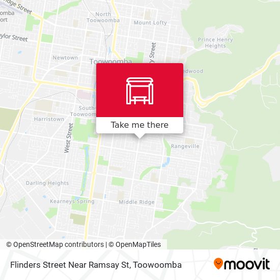 Flinders Street Near Ramsay St map