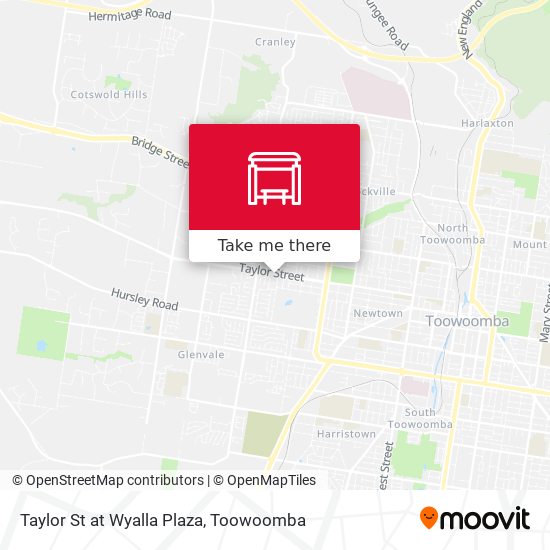 Taylor St at Wyalla Plaza map