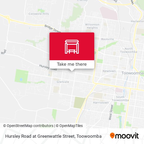 Hursley Road at Greenwattle Street map