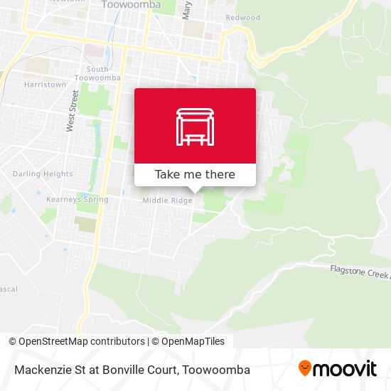 Mackenzie St at Bonville Court map