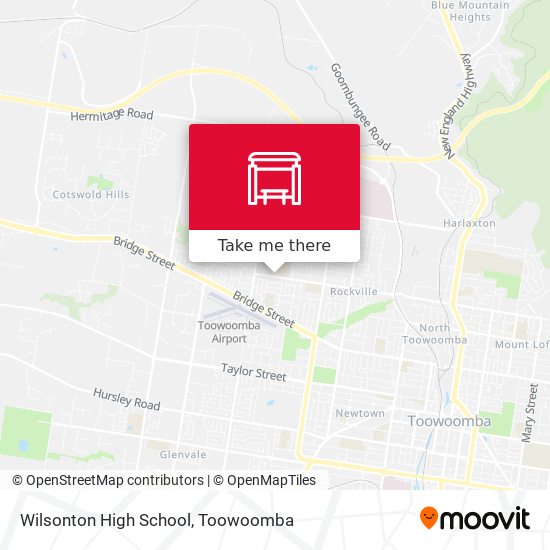 Wilsonton High School map