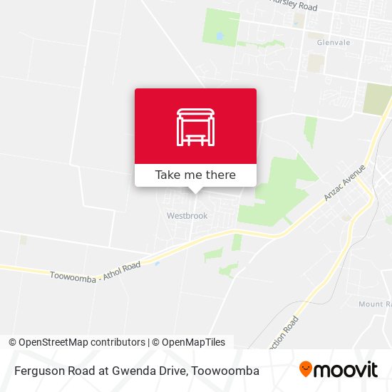 Ferguson Road at Gwenda Drive map