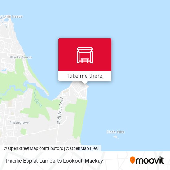 Pacific Esp at Lamberts Lookout map