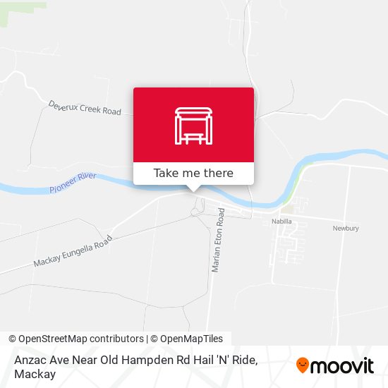 Mapa Anzac Ave Near Old Hampden Rd Hail 'N' Ride
