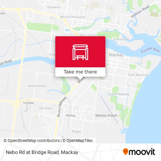 Nebo Rd at Bridge Road map
