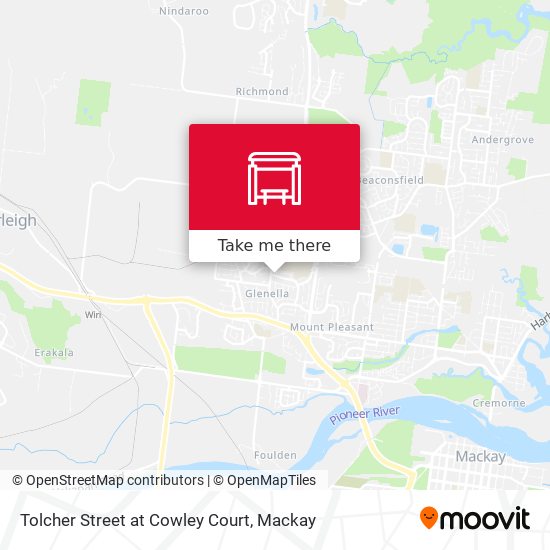 Tolcher Street at Cowley Court map