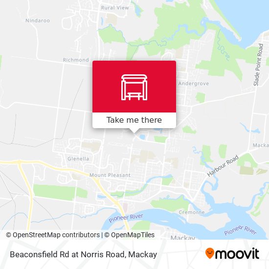 Beaconsfield Rd at Norris Road map