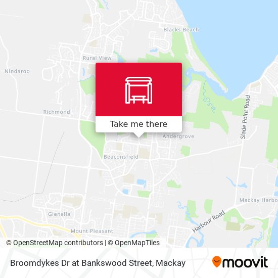 Broomdykes Dr at Bankswood Street map
