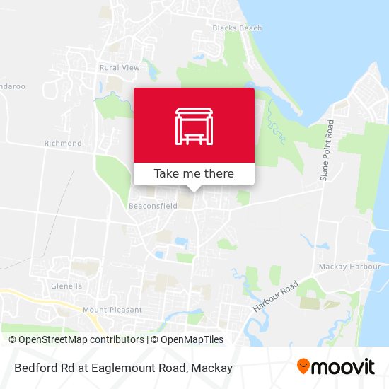 Bedford Rd at Eaglemount Road map