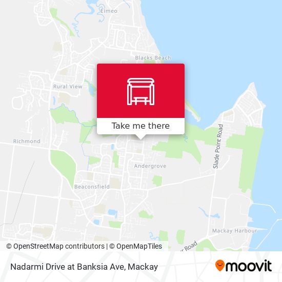 Nadarmi Drive at Banksia Ave map