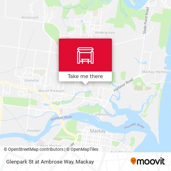 Glenpark St at Ambrose Way map